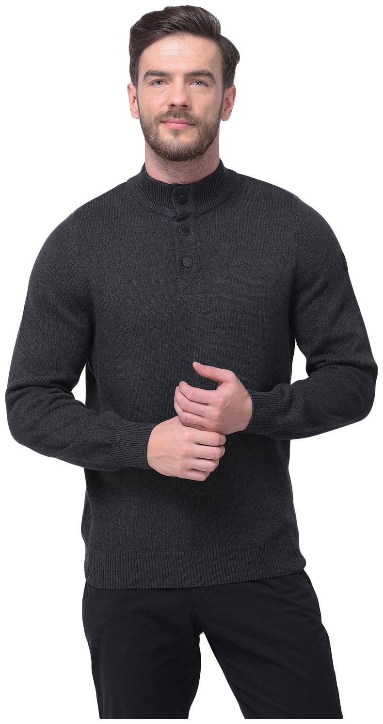 

Woodland Men Grey High neck Pullover