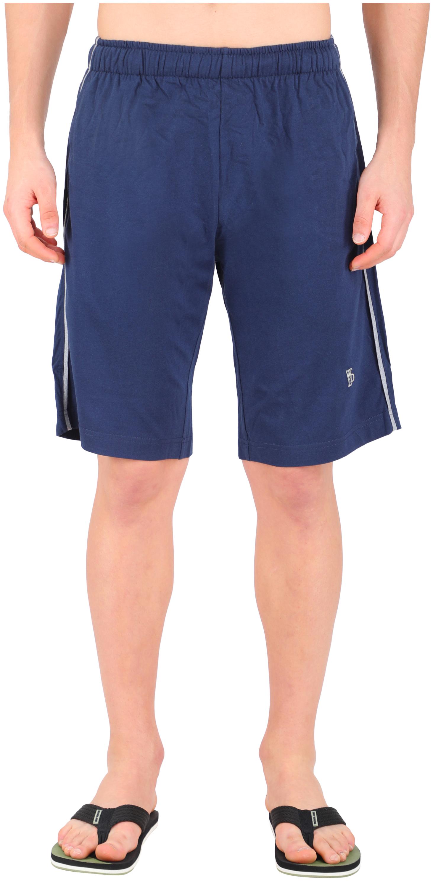 

Woodland Men Navy Blue Regular Fit Regular Shorts