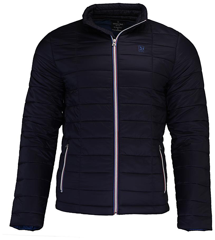 

Woodland Men Navy blue Solid Quilted jacket