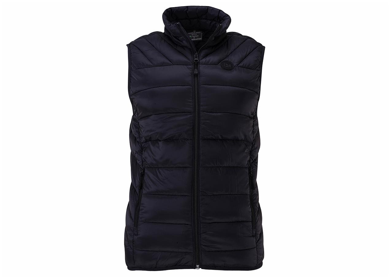 

Woodland Men Black Solid Quilted jacket