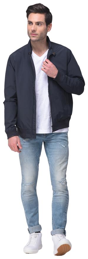 

Woodland Men Navy blue Solid Quilted jacket