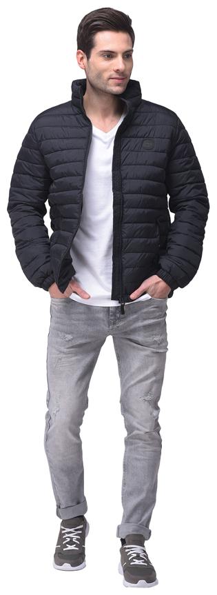 

Woodland Men Navy blue Solid Quilted jacket