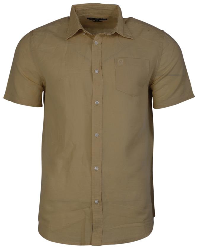 

Woodland Men Brown Solid Regular Fit Casual Shirt