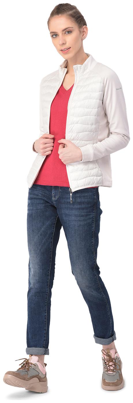 

Woodland Women Solid Sweatshirt - White