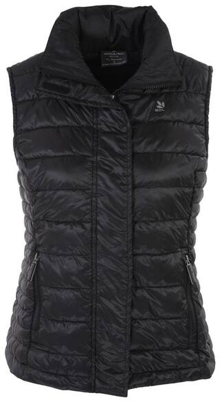 Woodland Women Solid Quilted Jacket - Black