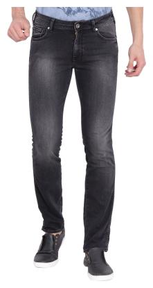 

Wrangler Men Black Slim Fit Jeans