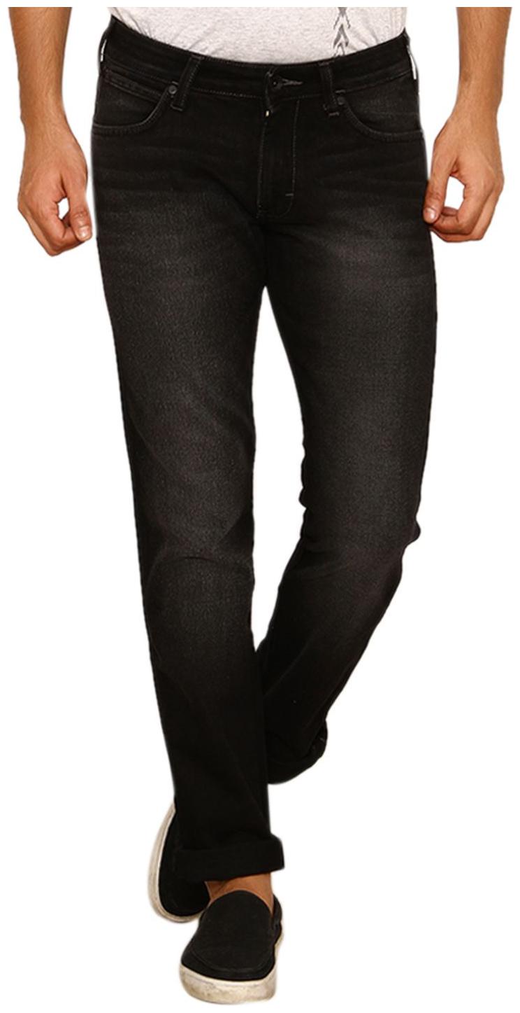 

Wrangler Men Black Slim Fit Jeans