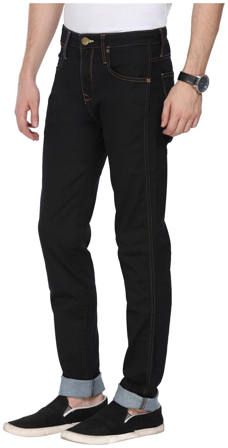

Wrangler Men Black Regular Fit Jeans