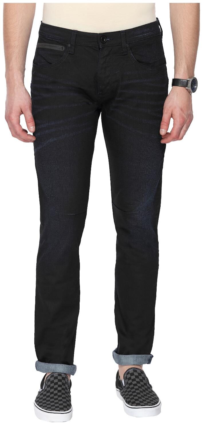 

Wrangler Men Black Regular Fit Jeans