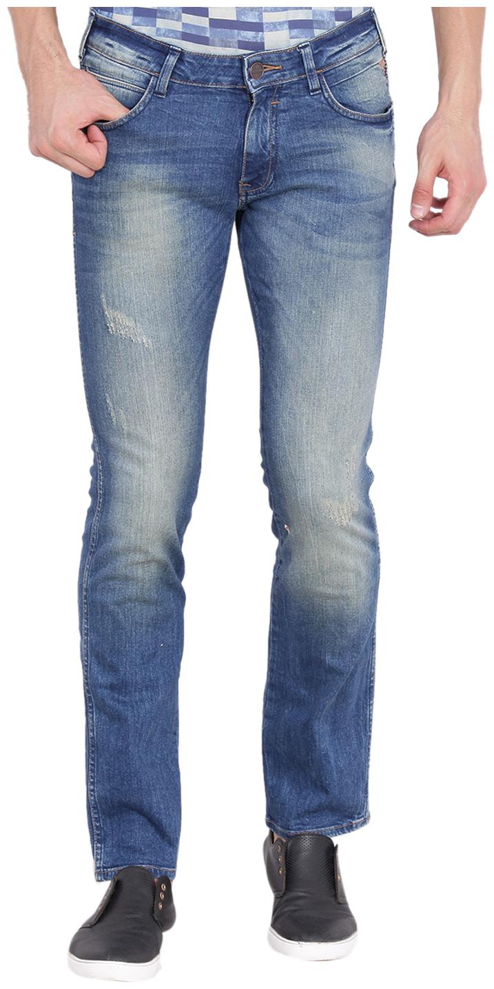 

Wrangler Men Blue Skinny Fit Jeans