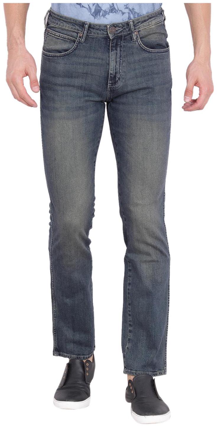 

Wrangler Men Grey Regular Fit Jeans