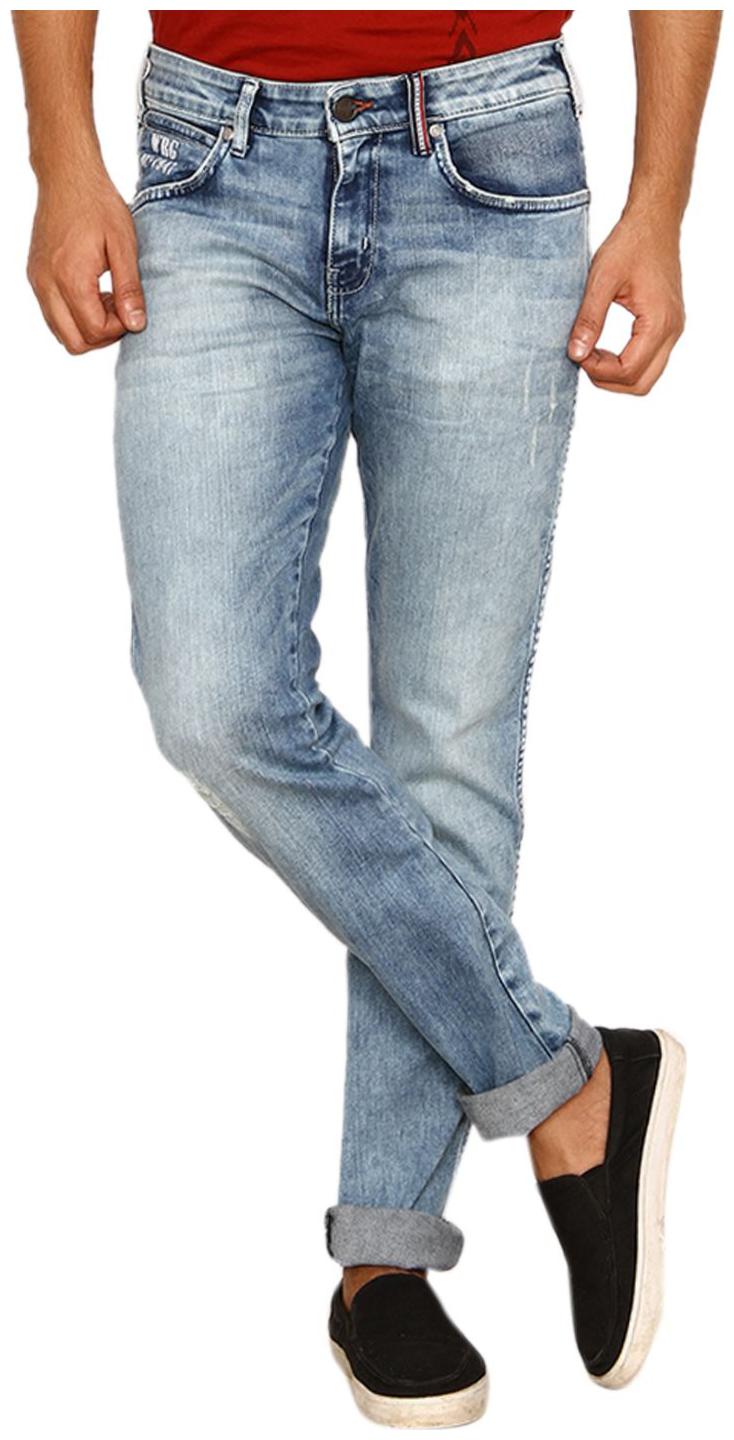 

Wrangler Men Blue Skinny Fit Jeans