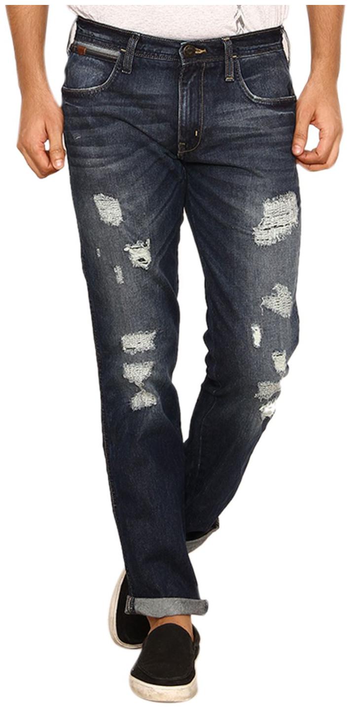 

Wrangler Men Blue Regular Fit Jeans