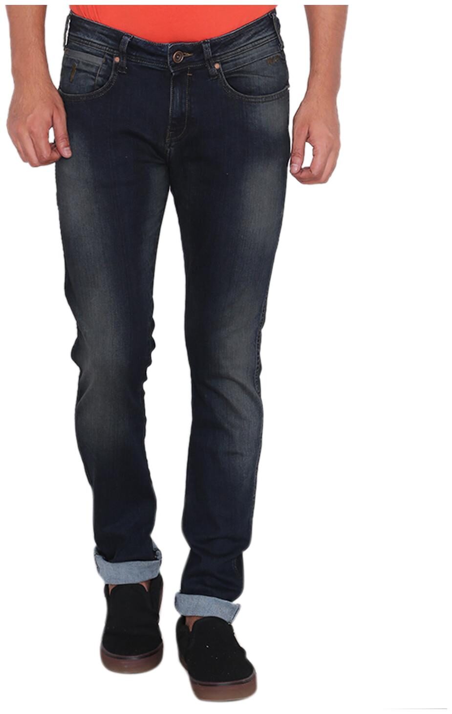

Wrangler Men Black Skinny Fit Jeans