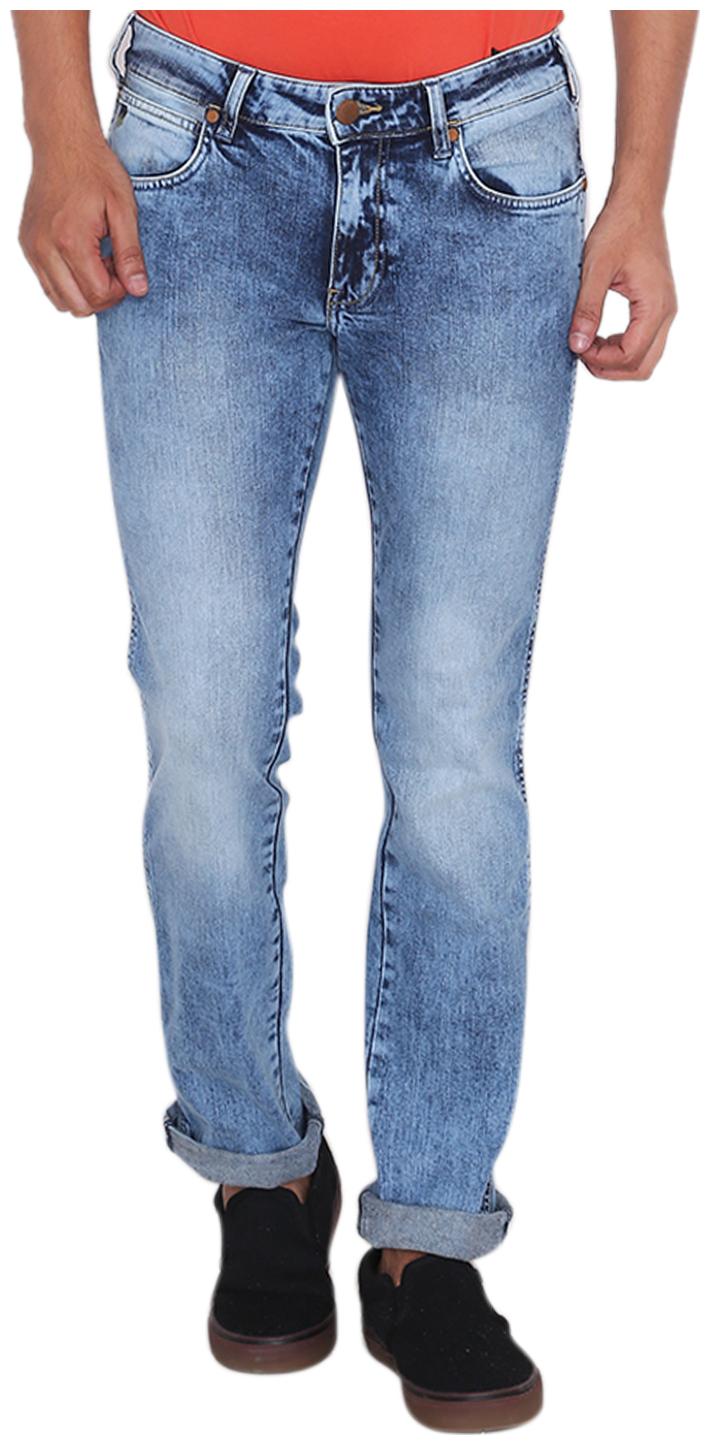 

Wrangler Men Blue Regular Fit Jeans