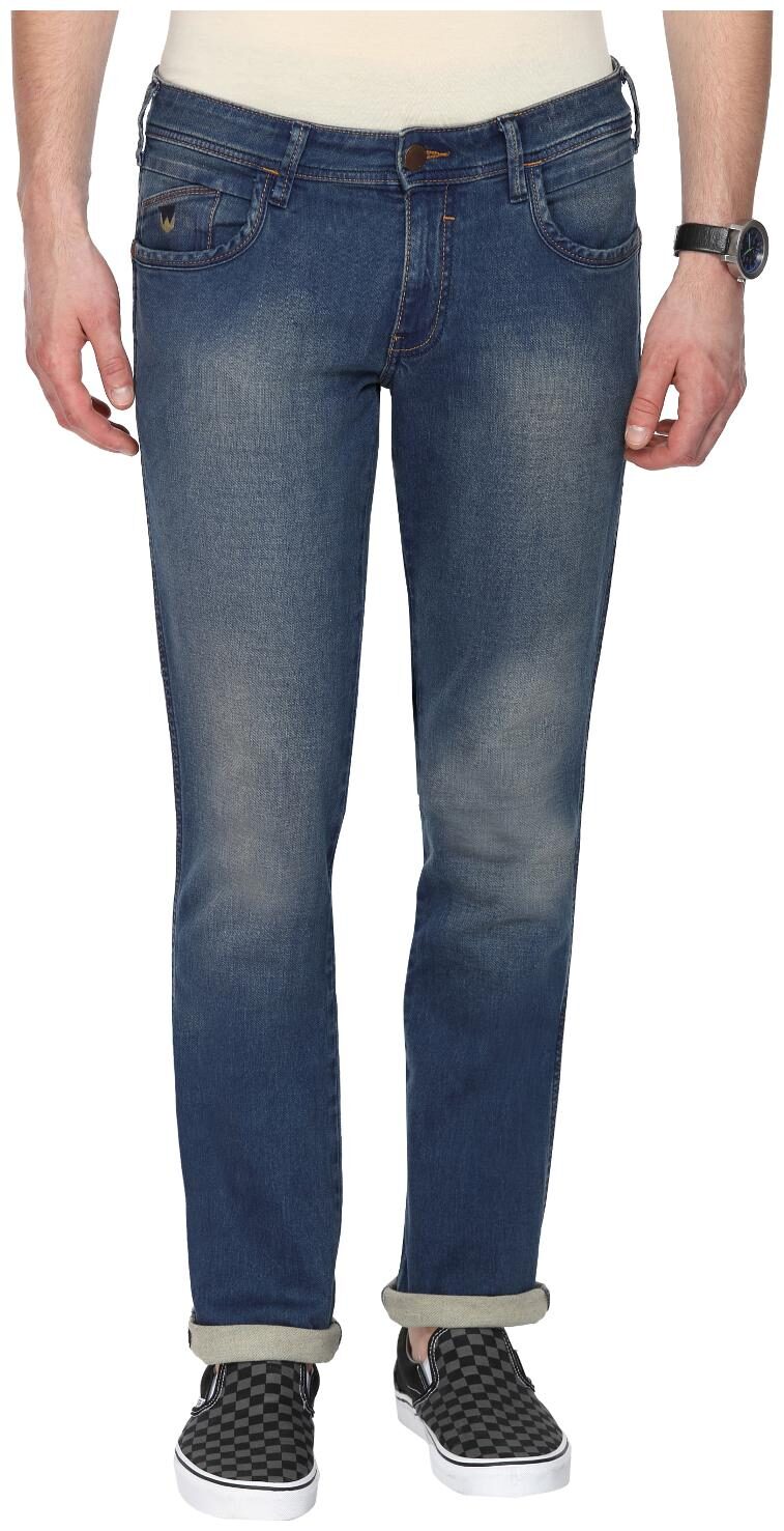 

Wrangler Men Blue Regular Fit Jeans
