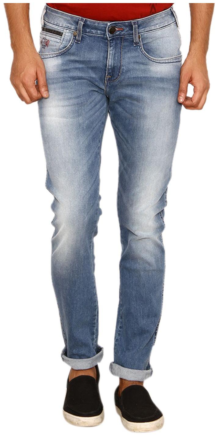 

Wrangler Men Blue Skinny Fit Jeans