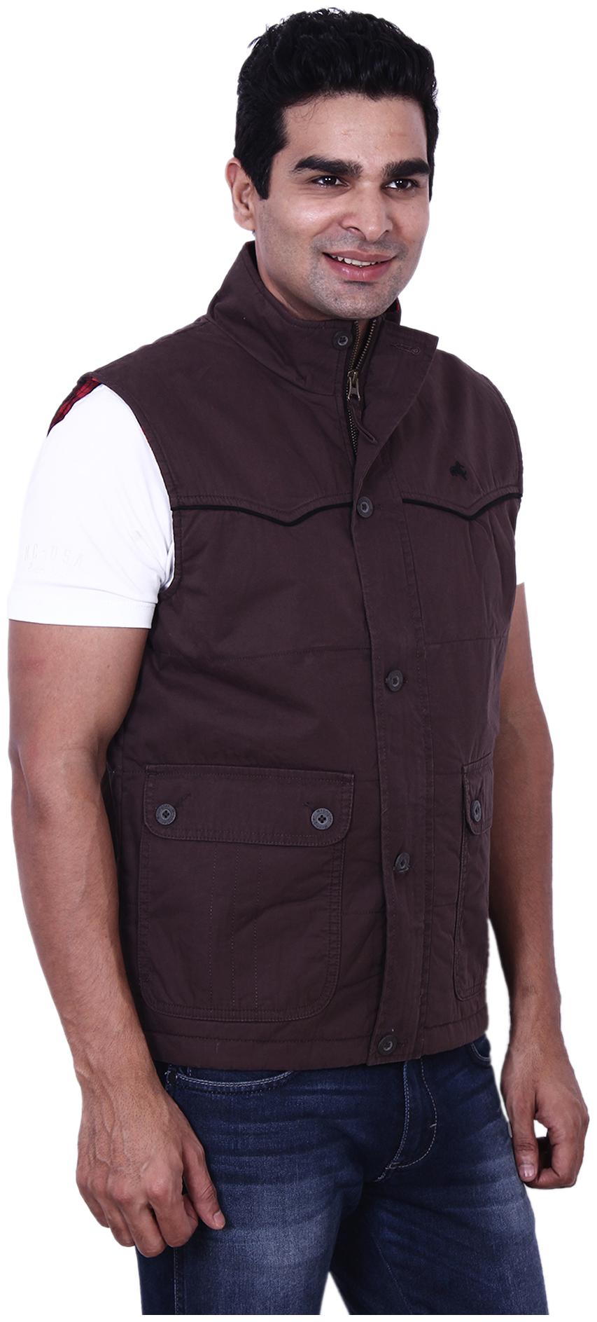 Wrangler Brown Cotton Jacket