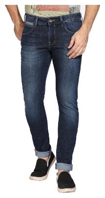 

Wrangler Men Blue Skinny Fit Jeans
