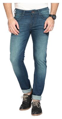 

Wrangler Men Blue Skinny Fit Jeans
