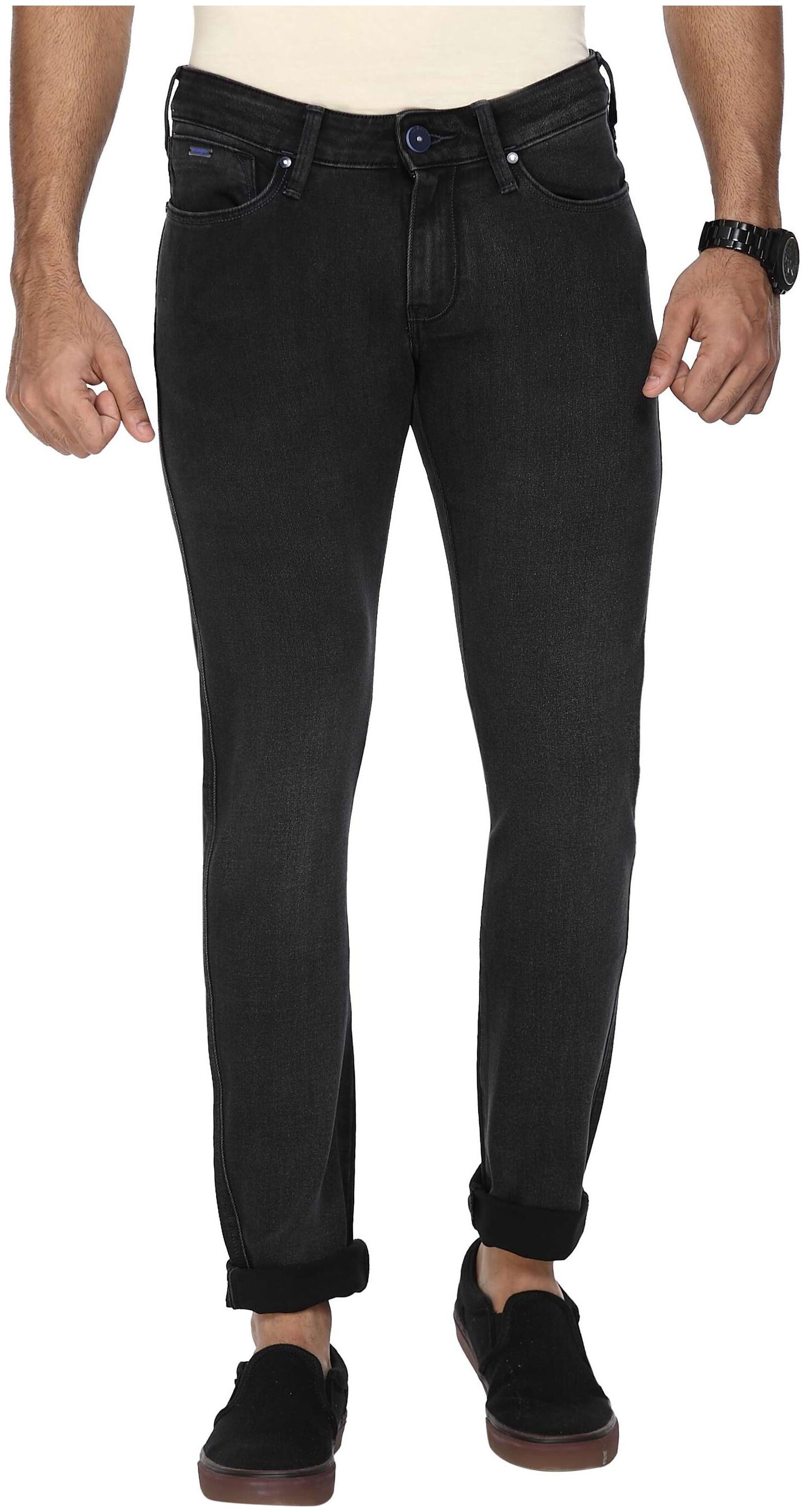 

Wrangler Men Black Skinny Fit Jeans