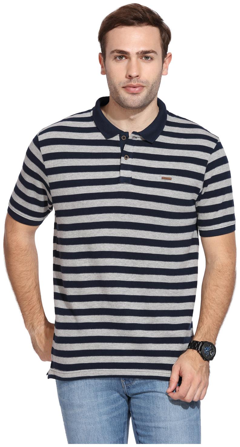 

Wrangler Men Blue Regular fit Cotton Polo collar T-Shirt - Pack Of 1