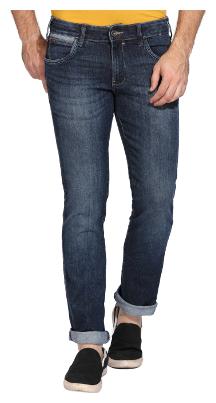 

Wrangler Men Blue Regular Fit Jeans