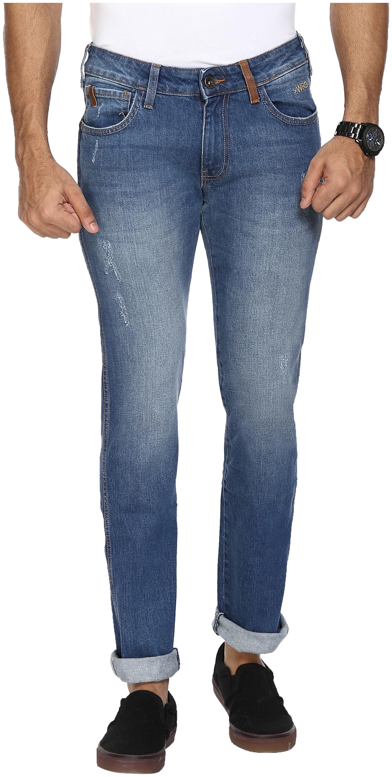 

Wrangler Men Blue Slim Fit Jeans