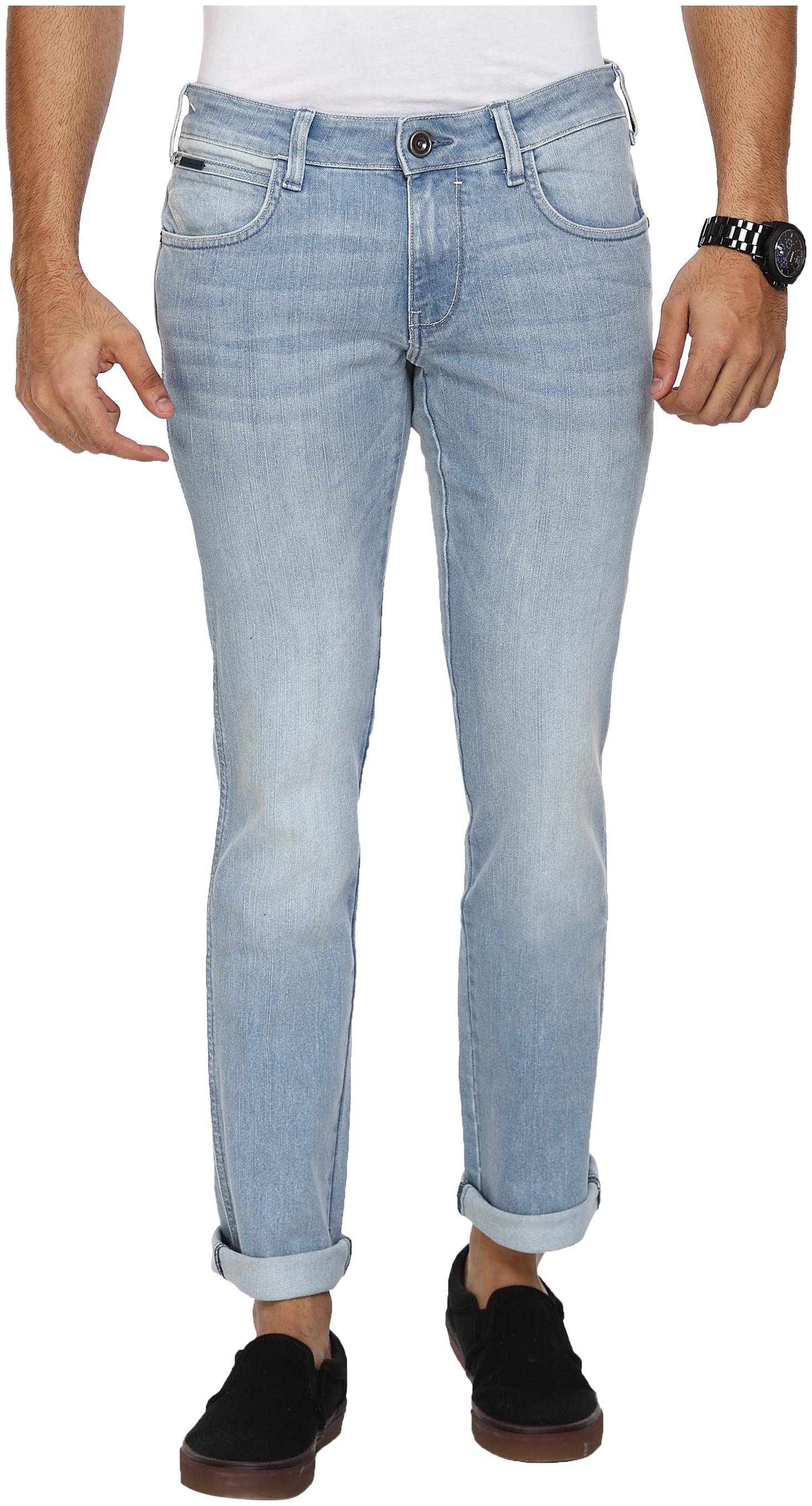 

Wrangler Men Blue Regular Fit Jeans