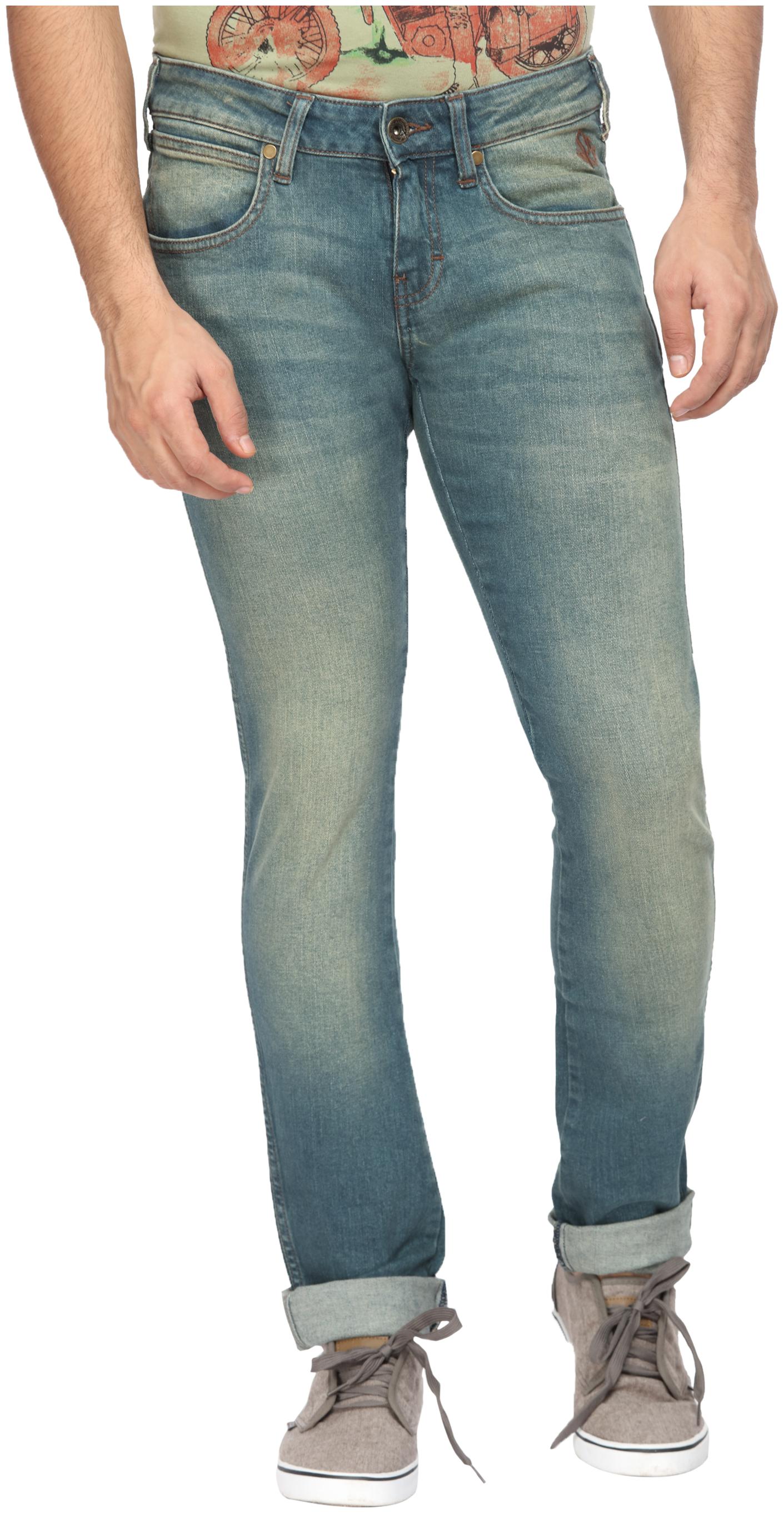 

Wrangler Men Blue Skinny Fit Jeans