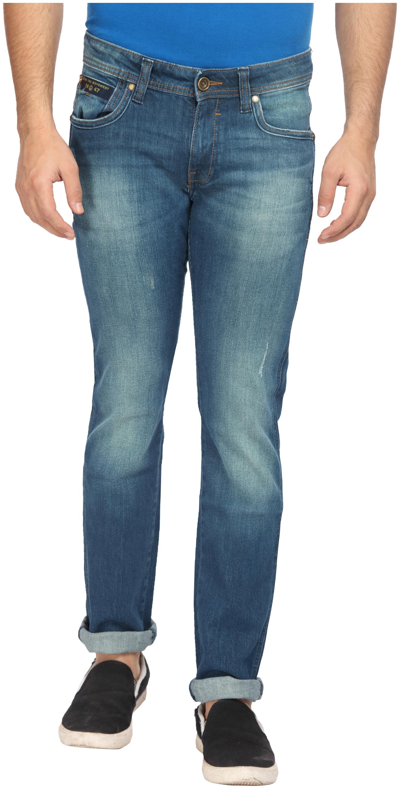 

Wrangler Men Blue Slim Fit Jeans