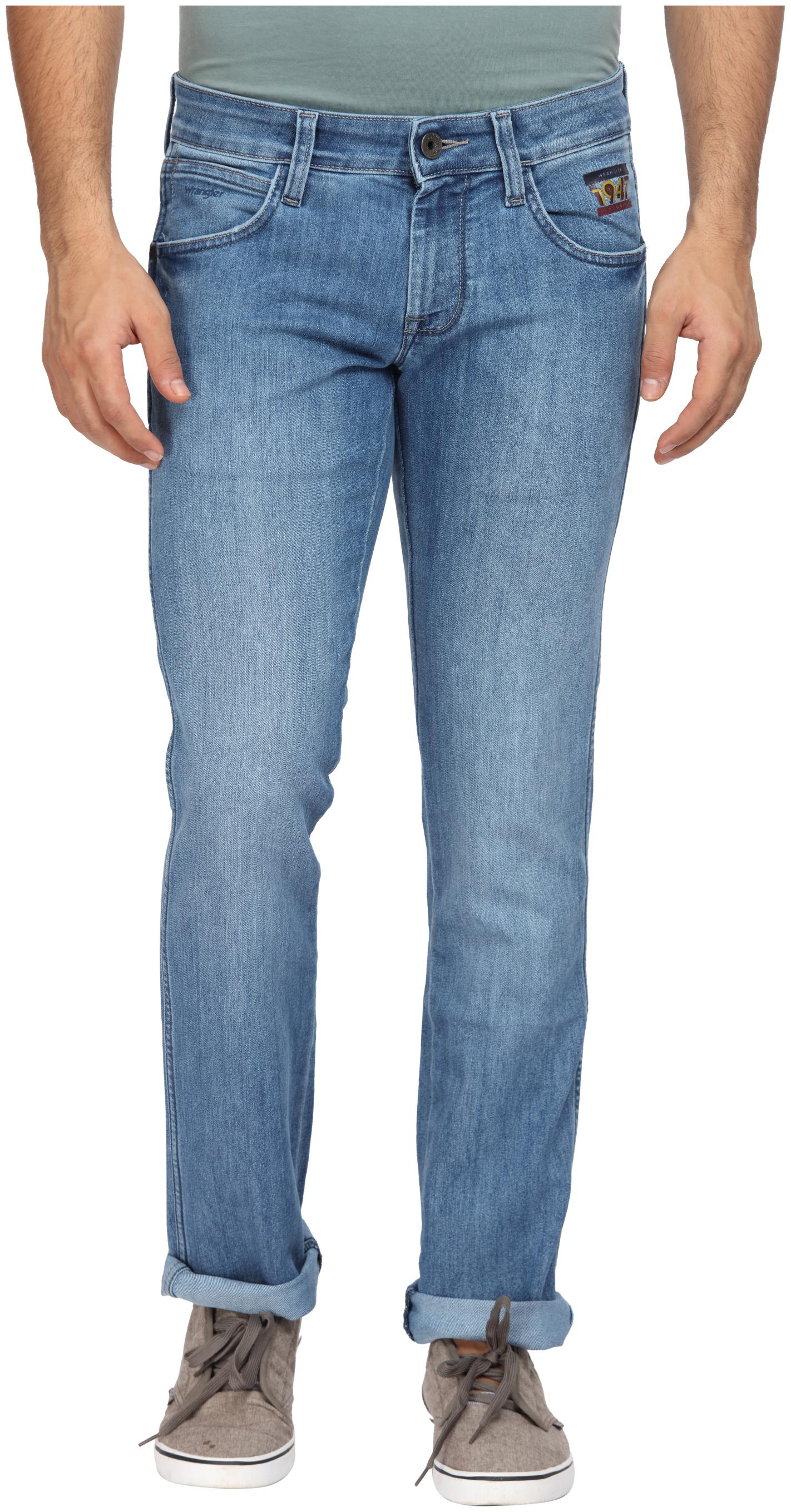 

Wrangler Men Blue Regular Fit Jeans