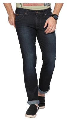 

Wrangler Men Black Regular Fit Jeans