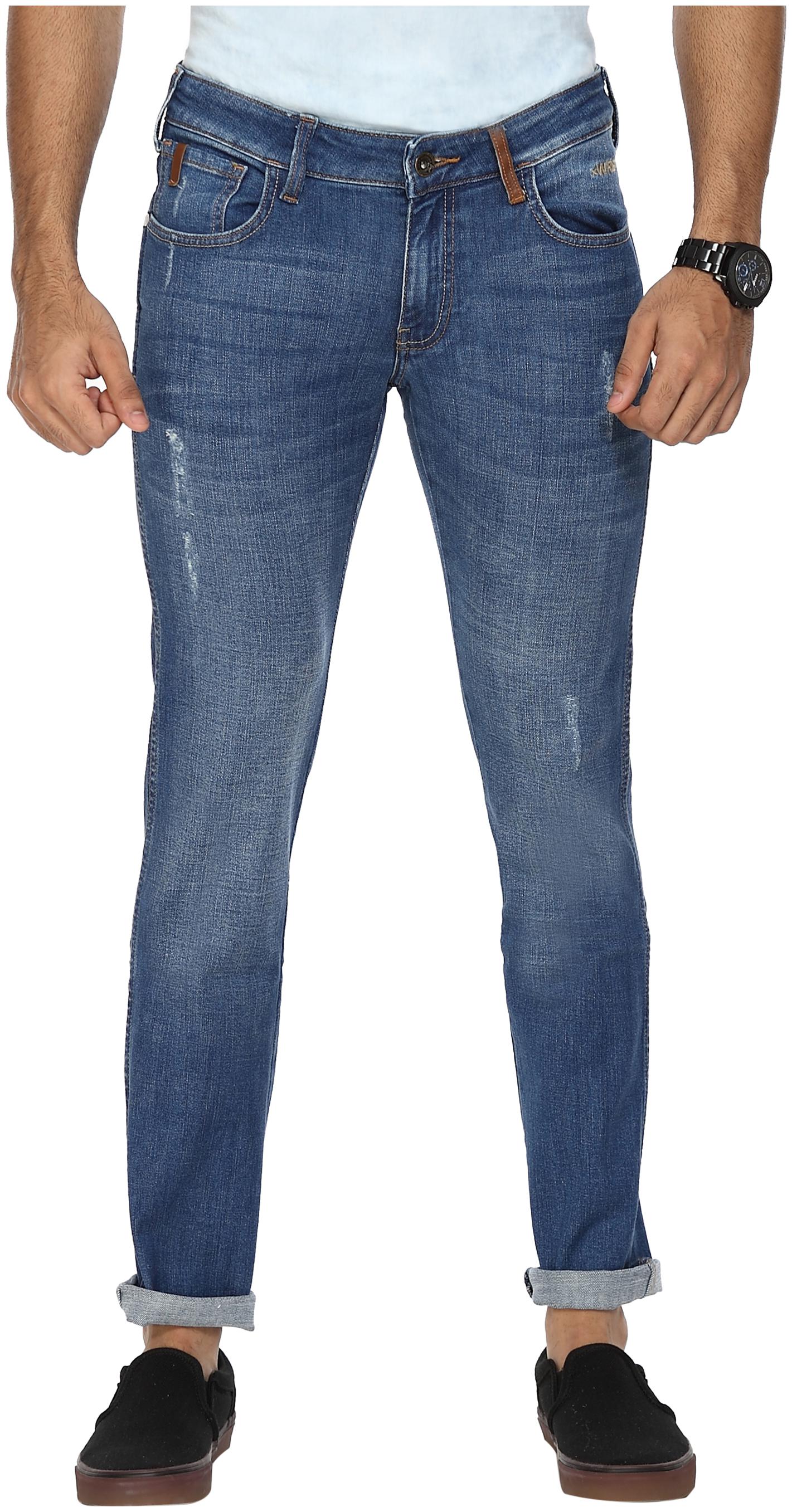 

Wrangler Men Blue Slim Fit Jeans