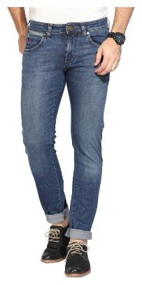 

Wrangler Men Blue Skinny Fit Jeans