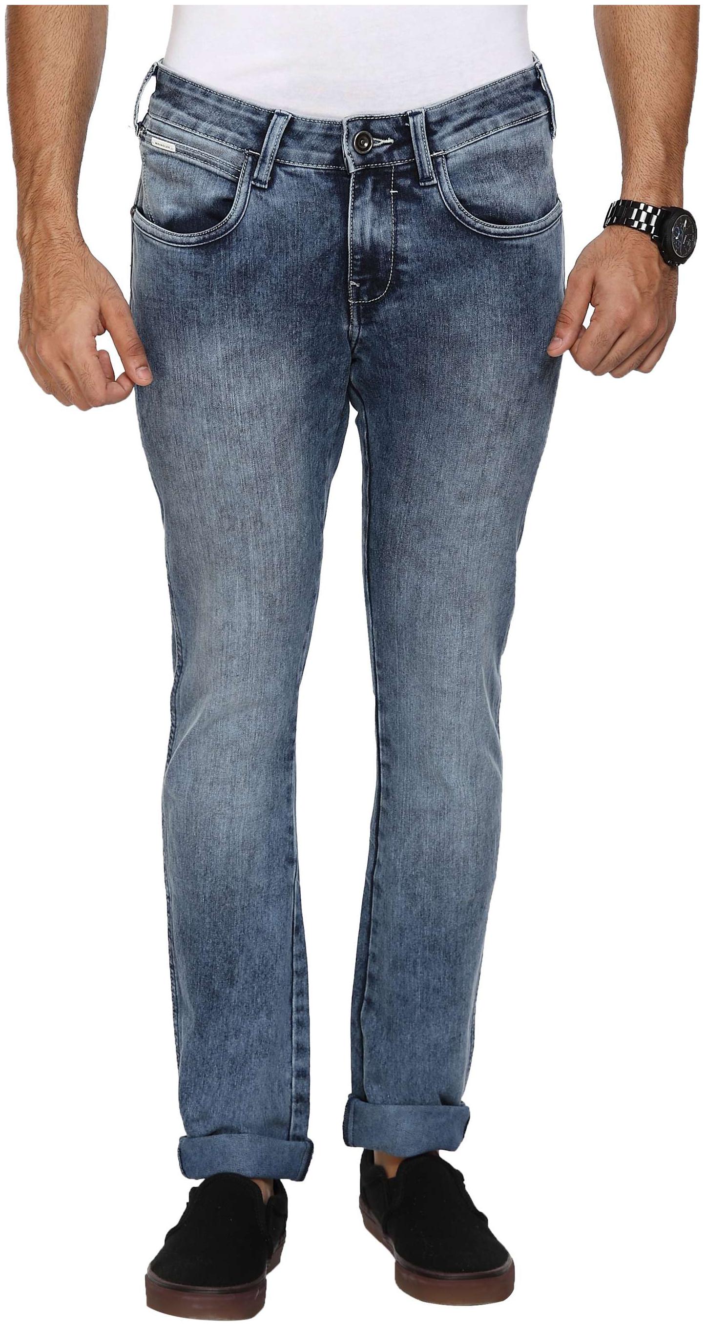 

Wrangler Men Blue Skinny Fit Jeans
