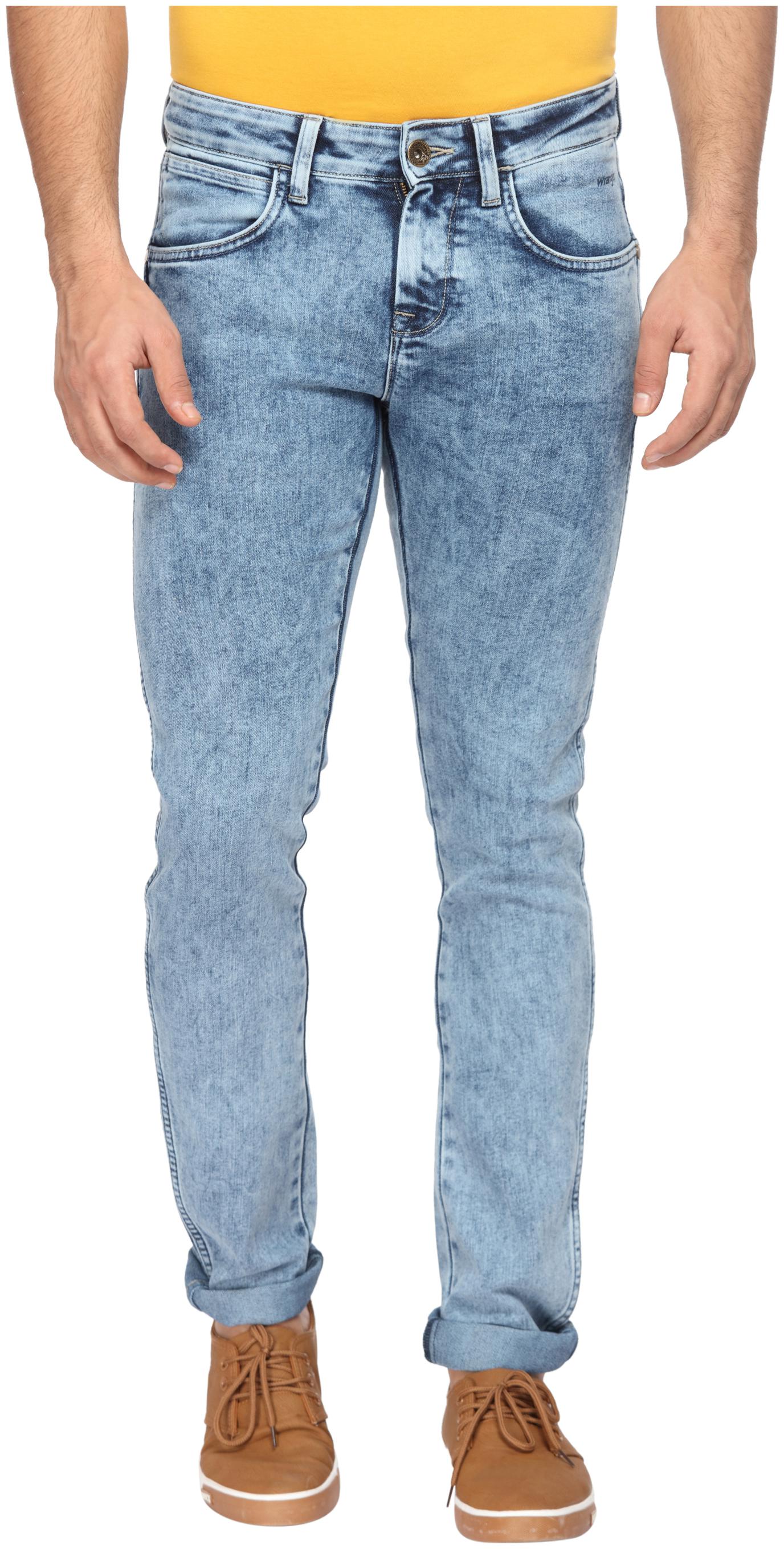 

Wrangler Men Blue Skinny Fit Jeans