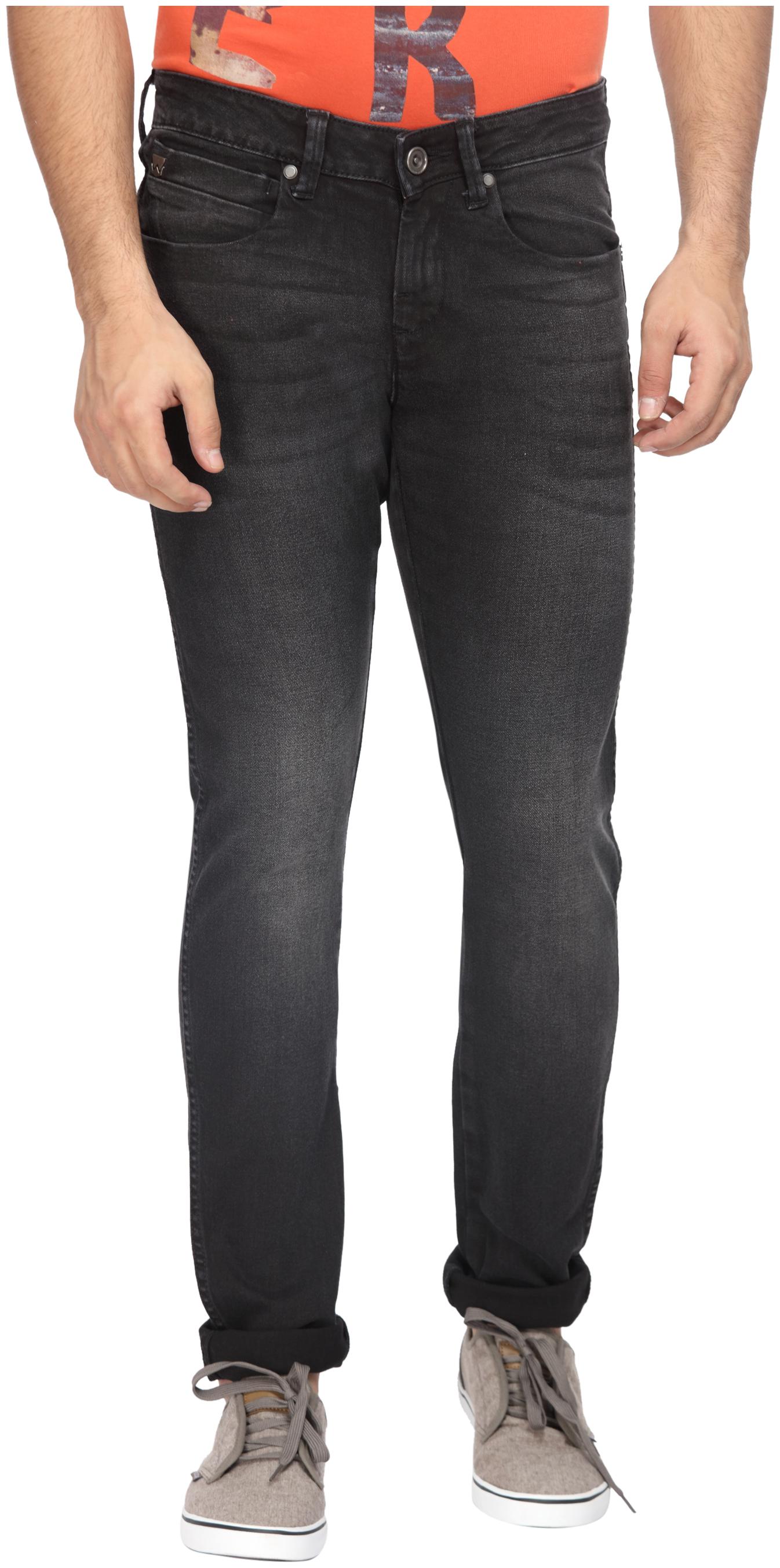 

Wrangler Men Black Skinny Fit Jeans