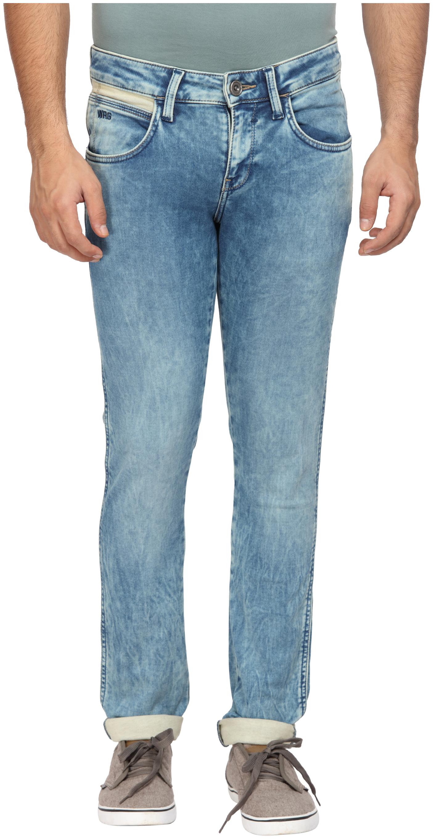 

Wrangler Men Blue Skinny Fit Jeans
