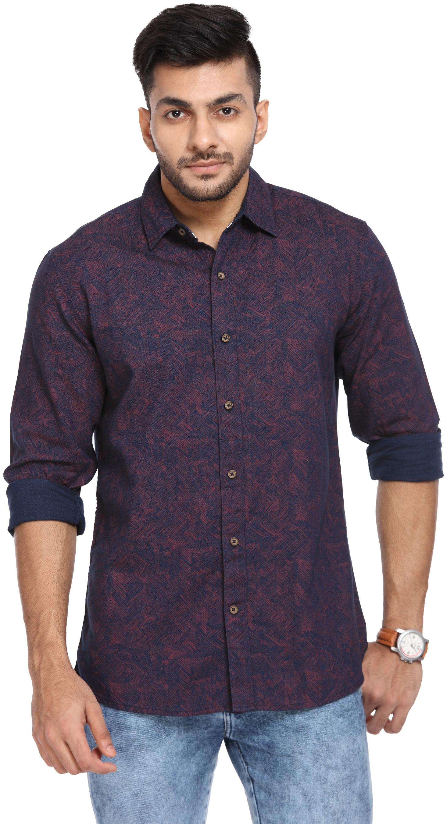 

Wrangler Men Multi Printed Regular Fit Casual Shirt