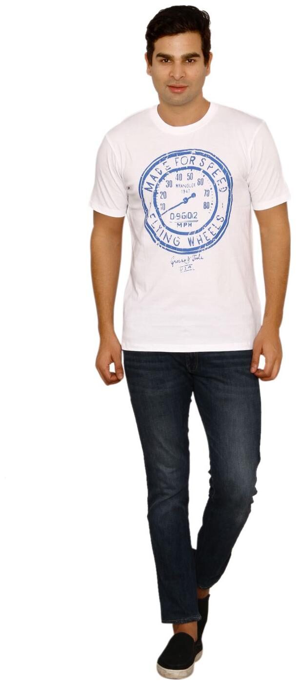 

Wrangler Men s Regular Fit T-Shirt - White