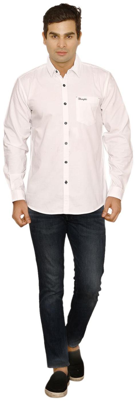 

Wrangler White Cotton Shirt