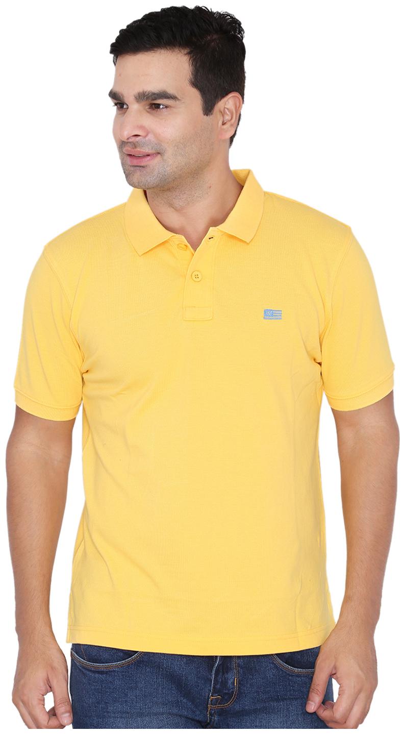 

Wrangler Men Yellow Regular fit Cotton Polo collar T-Shirt - Pack Of 1