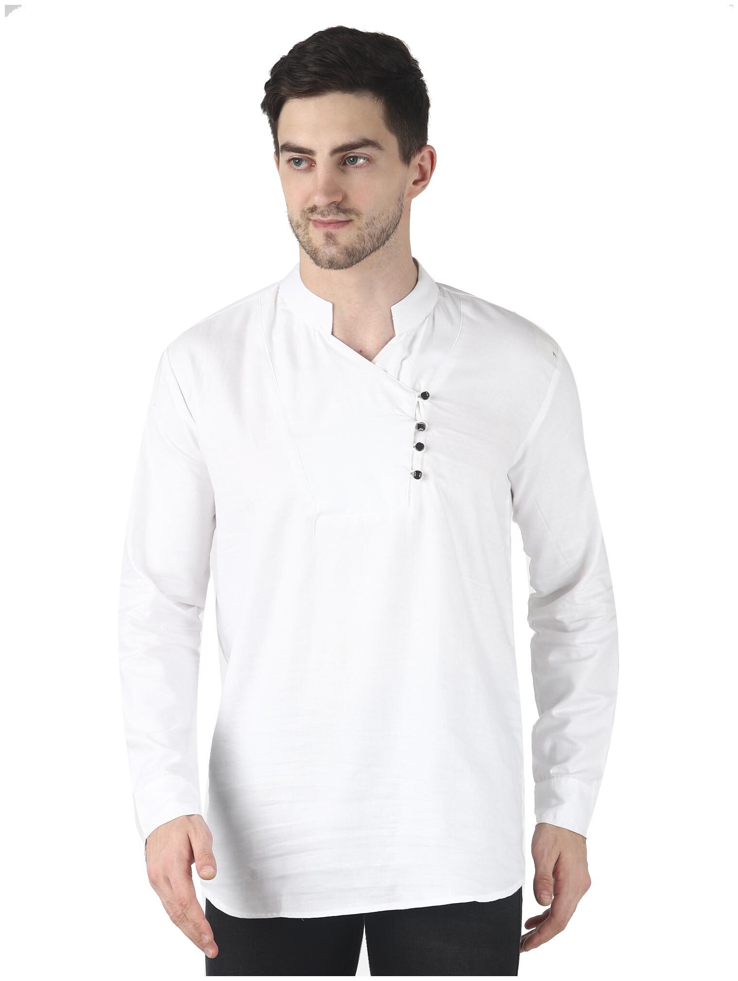 

WRITTER Men White Regular Fit Kurta