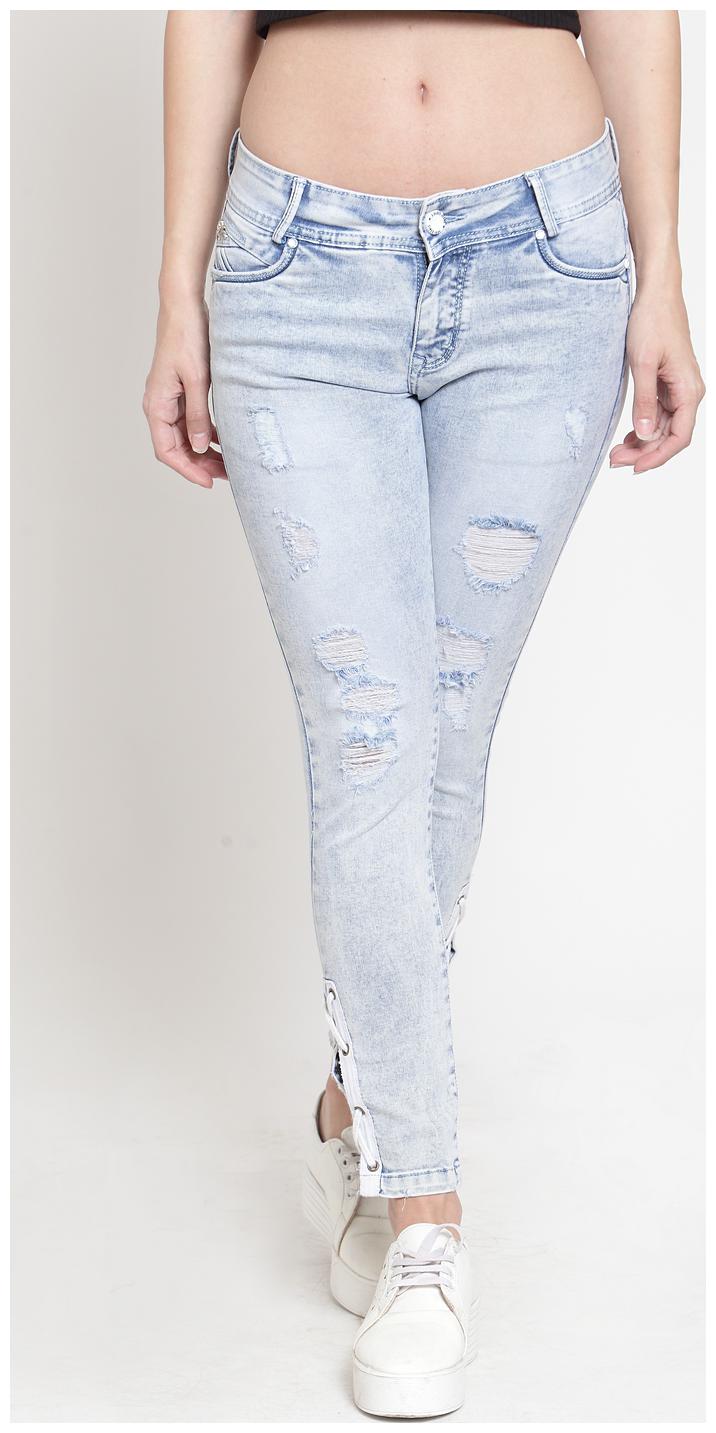 

X Blues Women Blue Straight fit Jeans