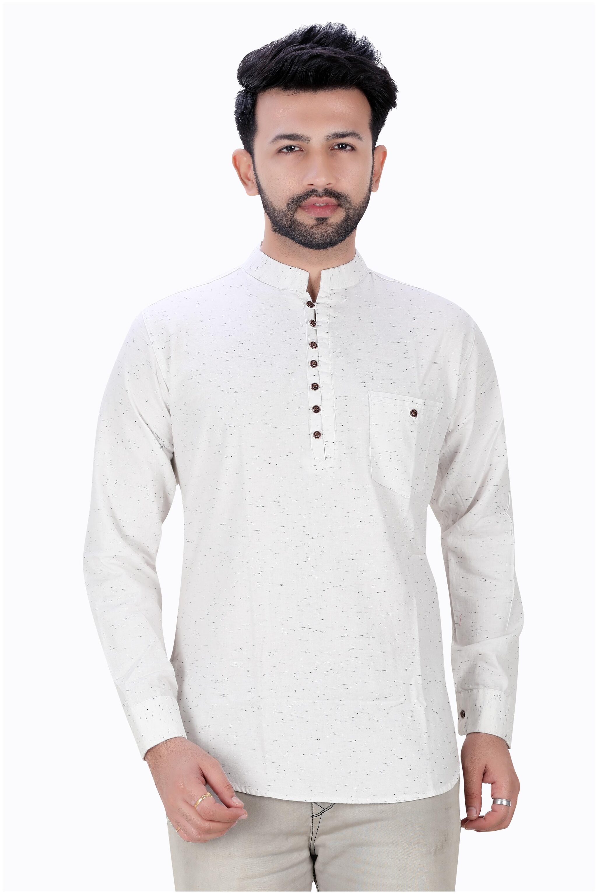 

XBOYZ Men White Regular Fit Kurta