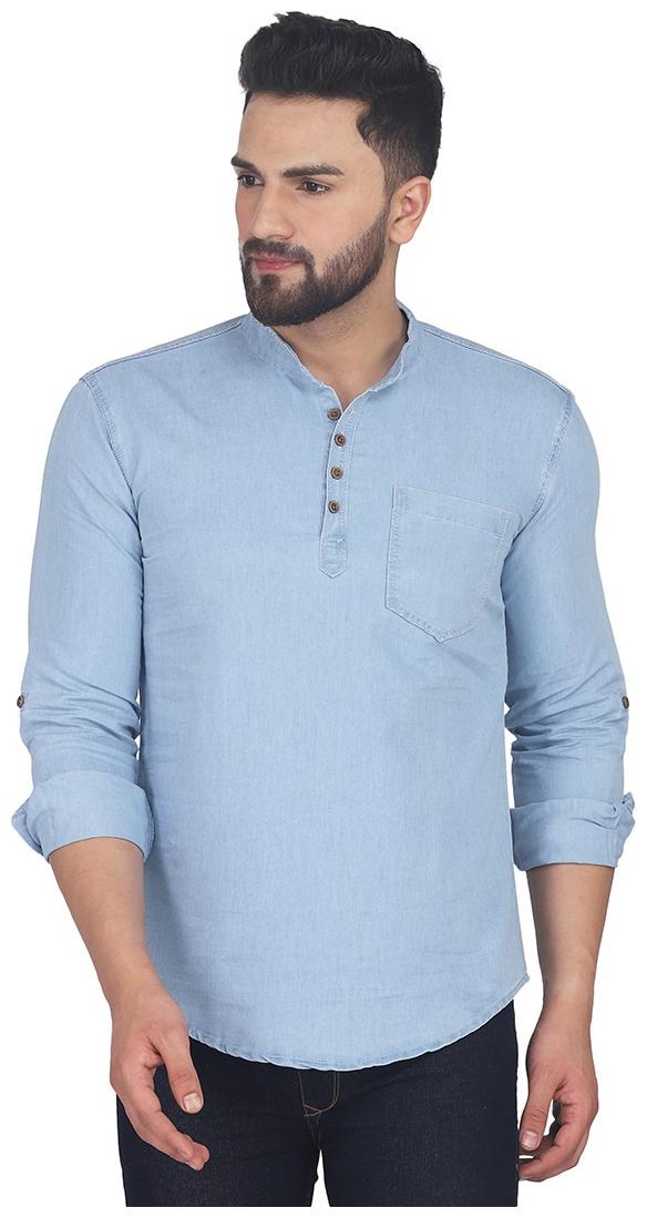 

XBOYZ Men Blue Regular Fit Kurta