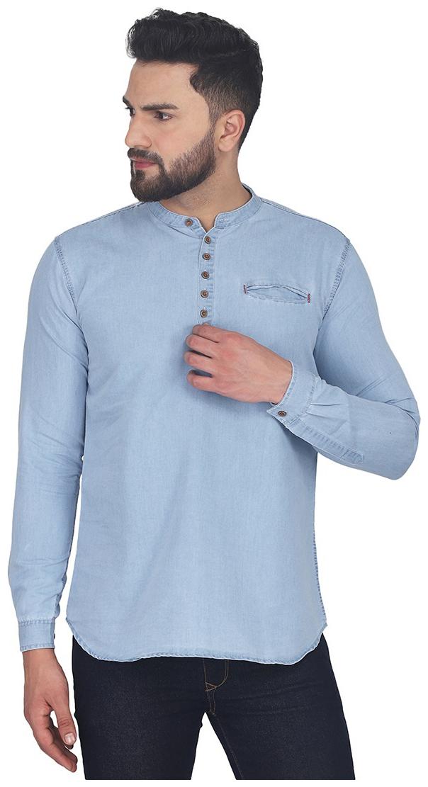 

XBOYZ Men Blue Regular Fit Kurta
