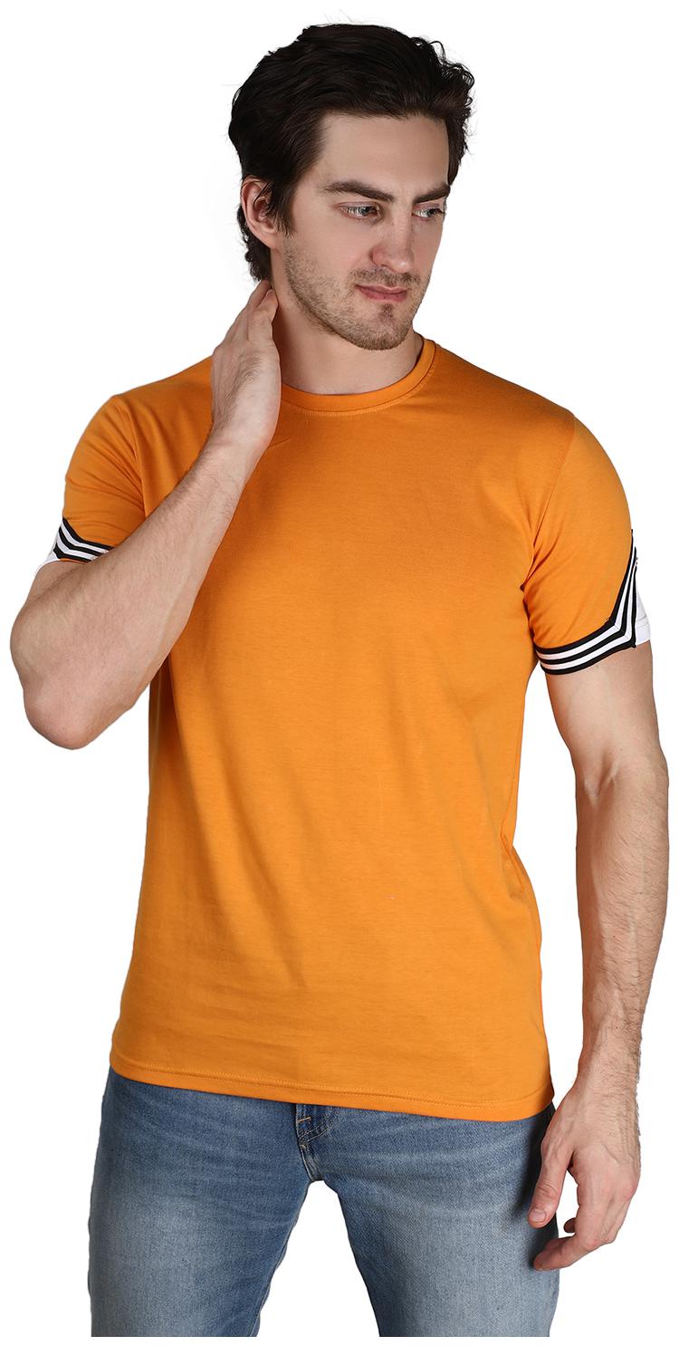 

Xite Men Yellow Regular fit Cotton Round neck T-Shirt - Pack Of 1