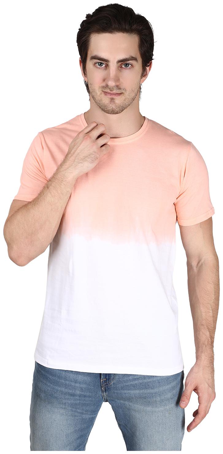 

Xite Men White Peach Regular fit Cotton Round neck T-Shirt - Pack Of 1